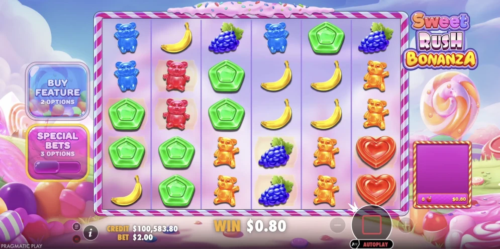 Sweet Rush Bonanza demo