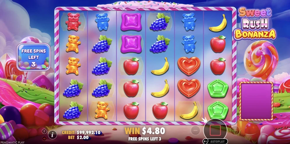 Sweet Rush Bonanza Slot