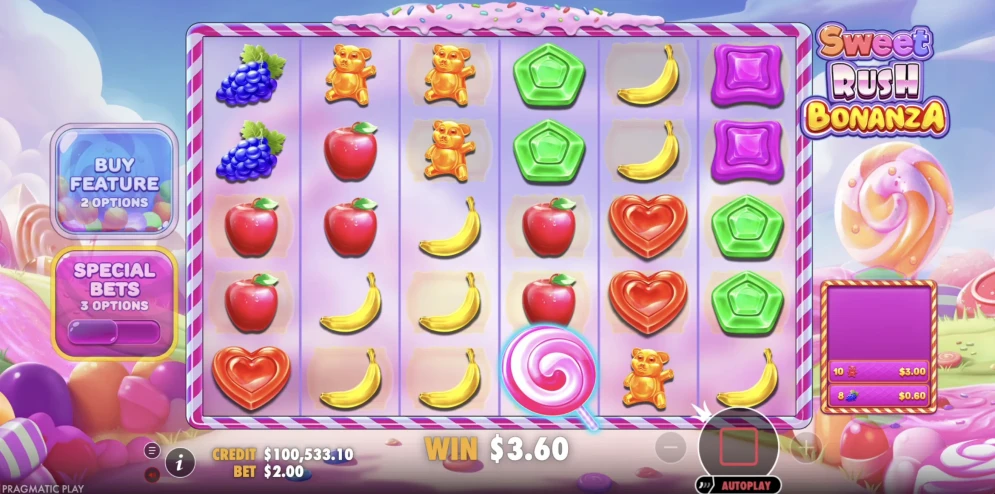 Sweet Rush Bonanza Slot